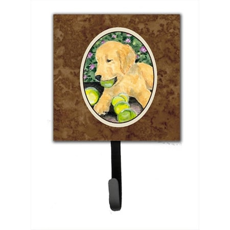 Jensendistributionservices 4.25 x 6 in. Golden Retriever Leash Or Key Hook MI1656688